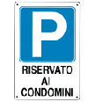 Parcheggio riservato