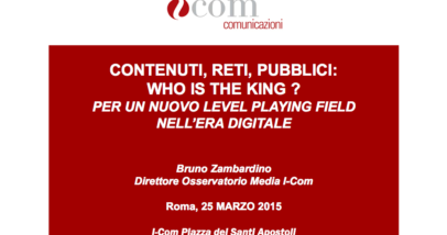 Presentazione I-com 25 Marzo 2015