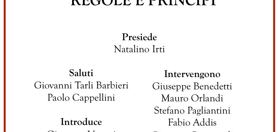 Regole E Principi