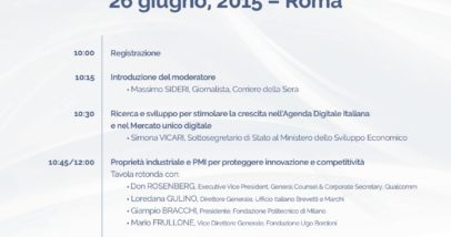 Programma 26 Giugno 2015
