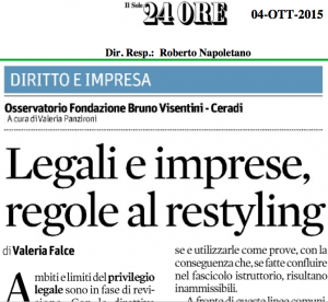IlSole24Ore 4 Ottobre 2015