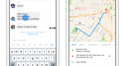 Messenger-uber-request-ride
