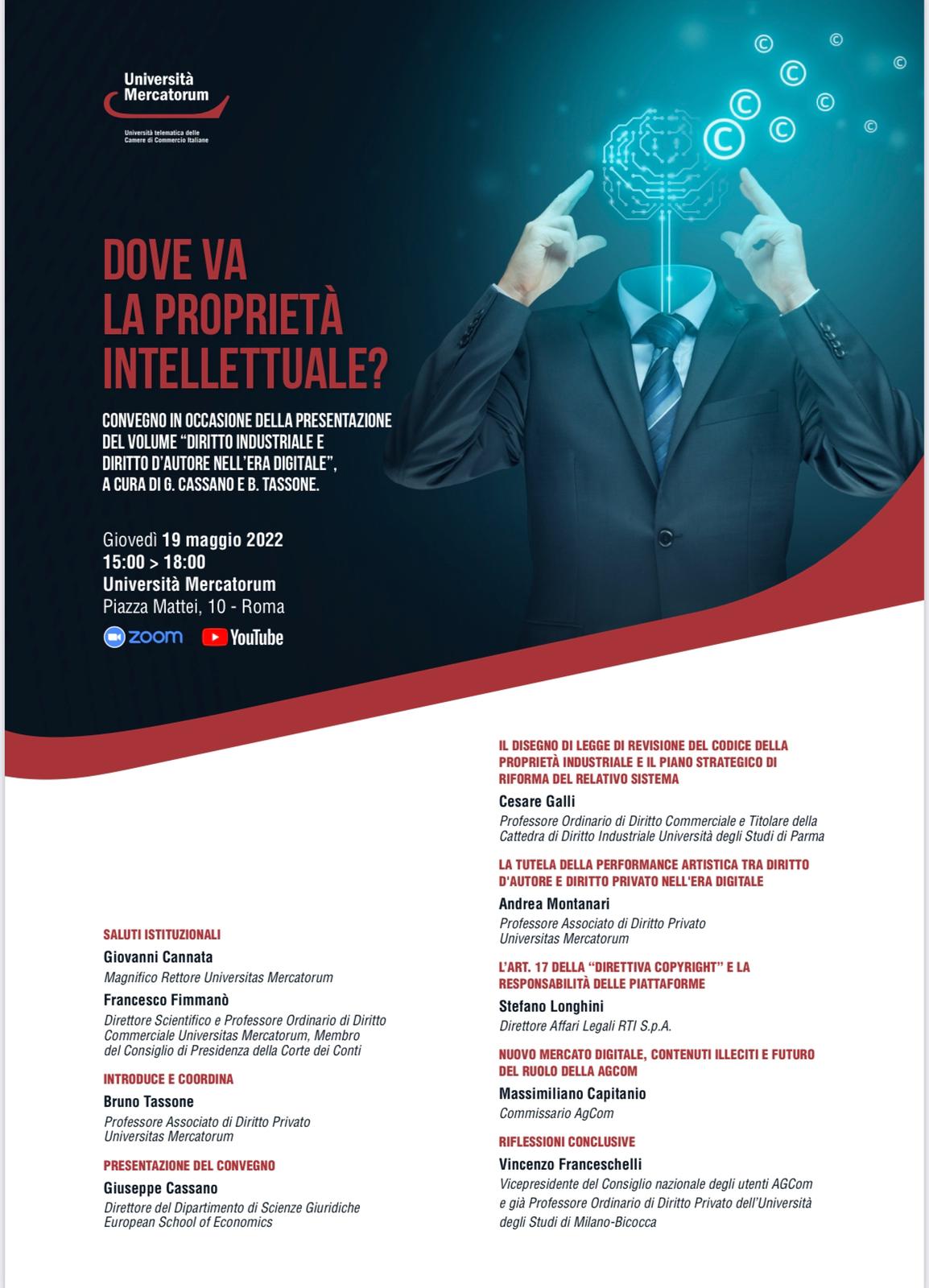 Dove va la proprietà intellettuale?