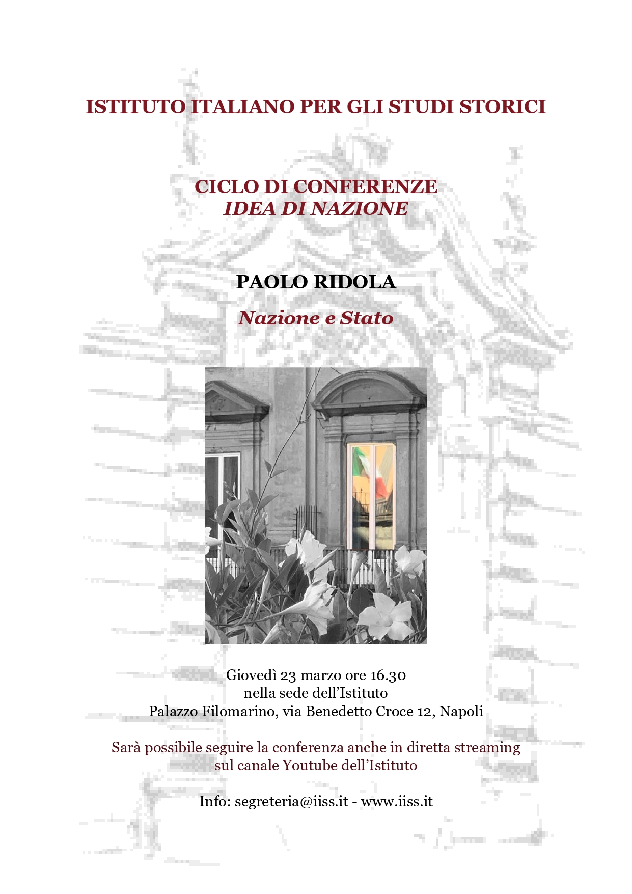 Conferenza di Paolo Ridola