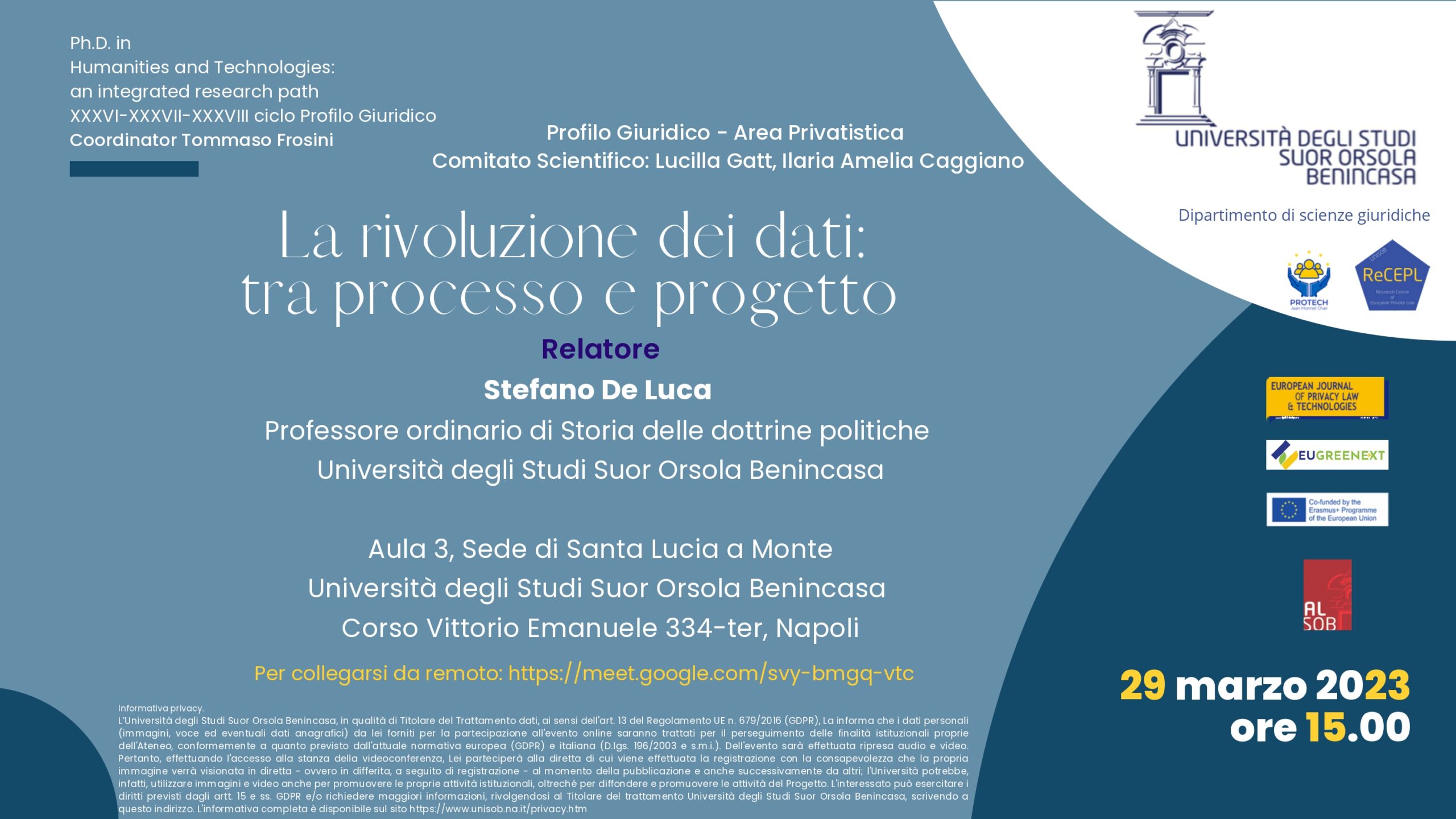 La rivoluzione dei dati: tra processo e progetto