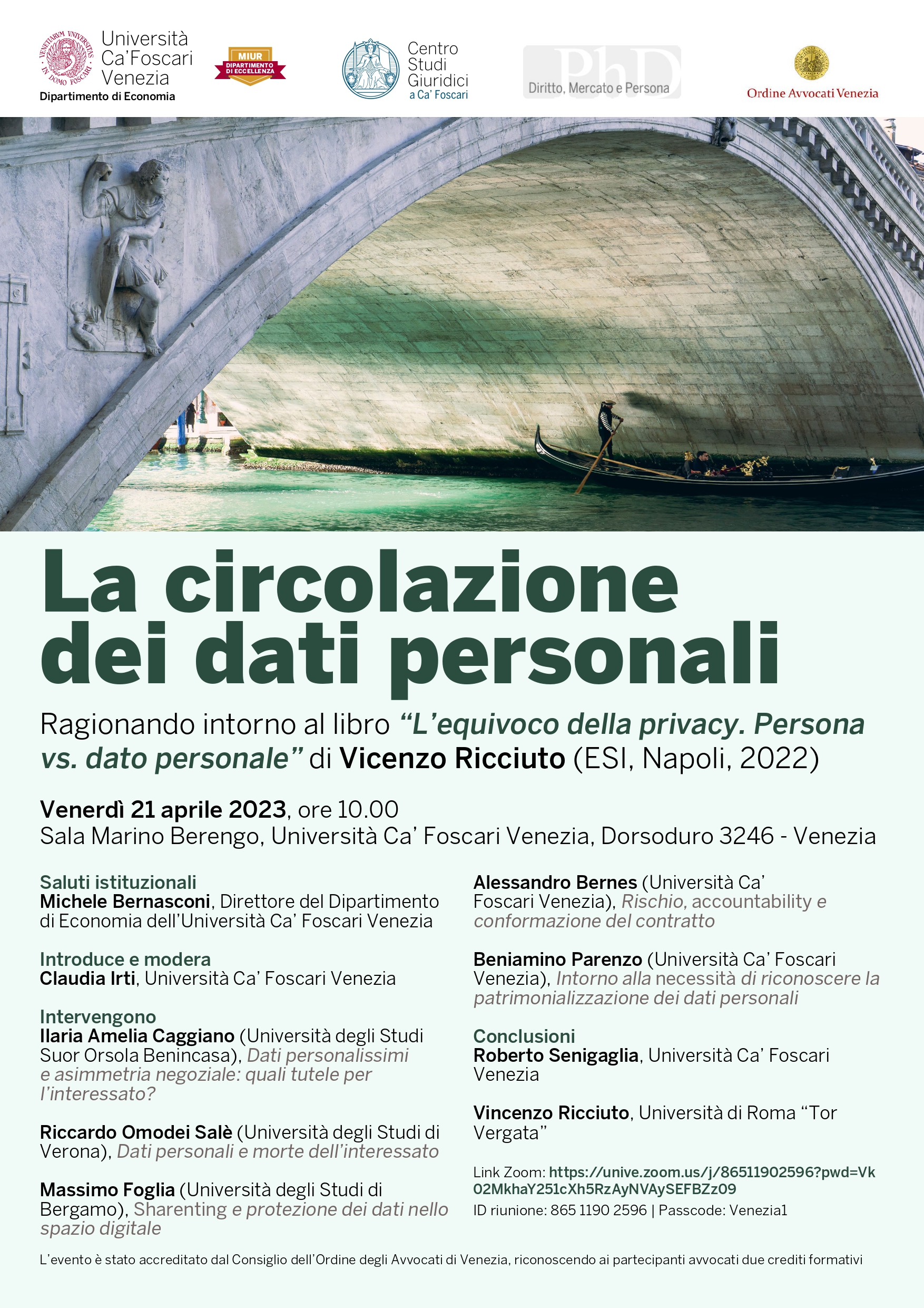 La circolazione dei dati personali