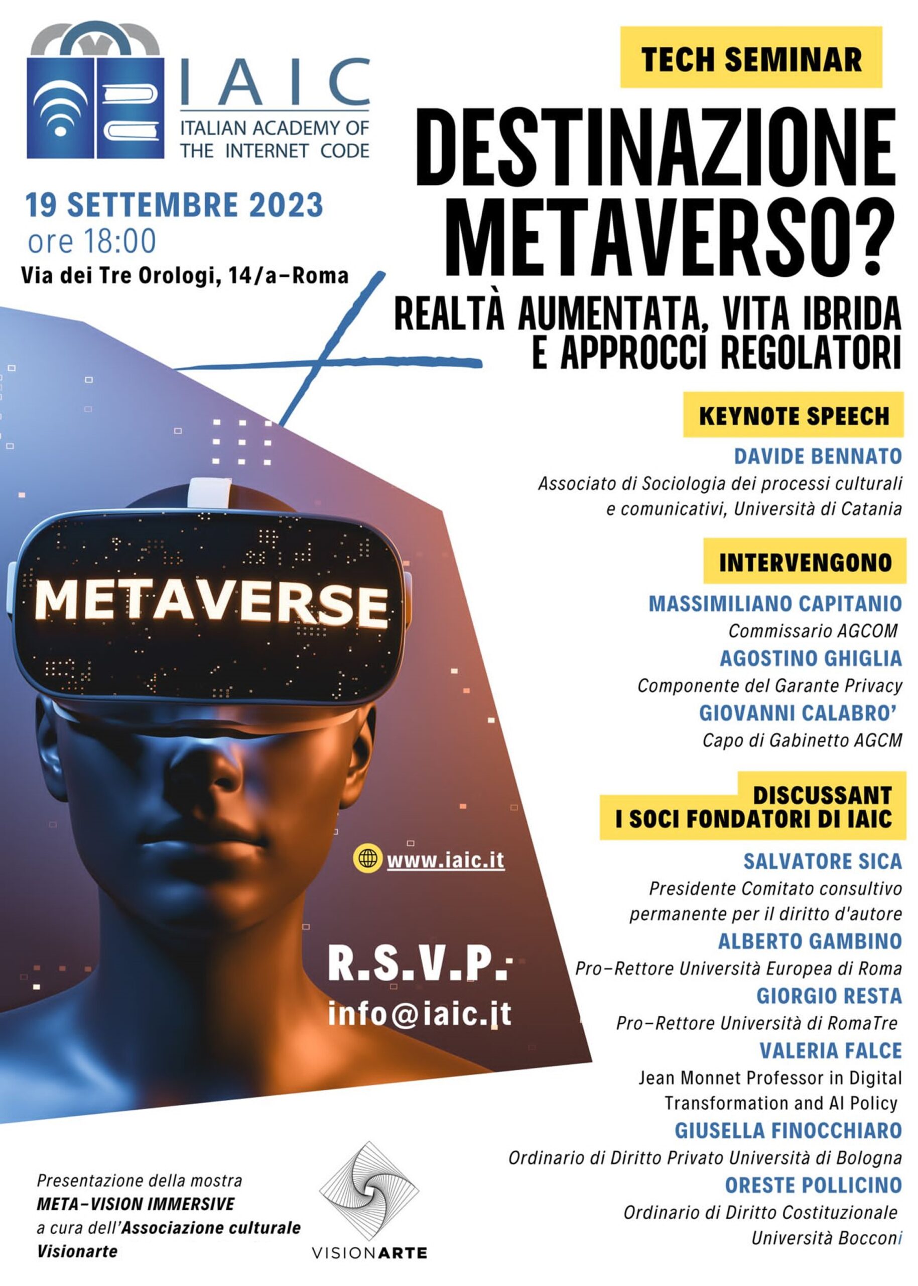 Destinazione Metaverso? Realtà aumentata, vita ibrida e approcci regolatori